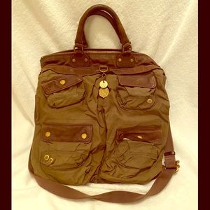 Lauren Ralph Lauren Olive Green Messenger Bag